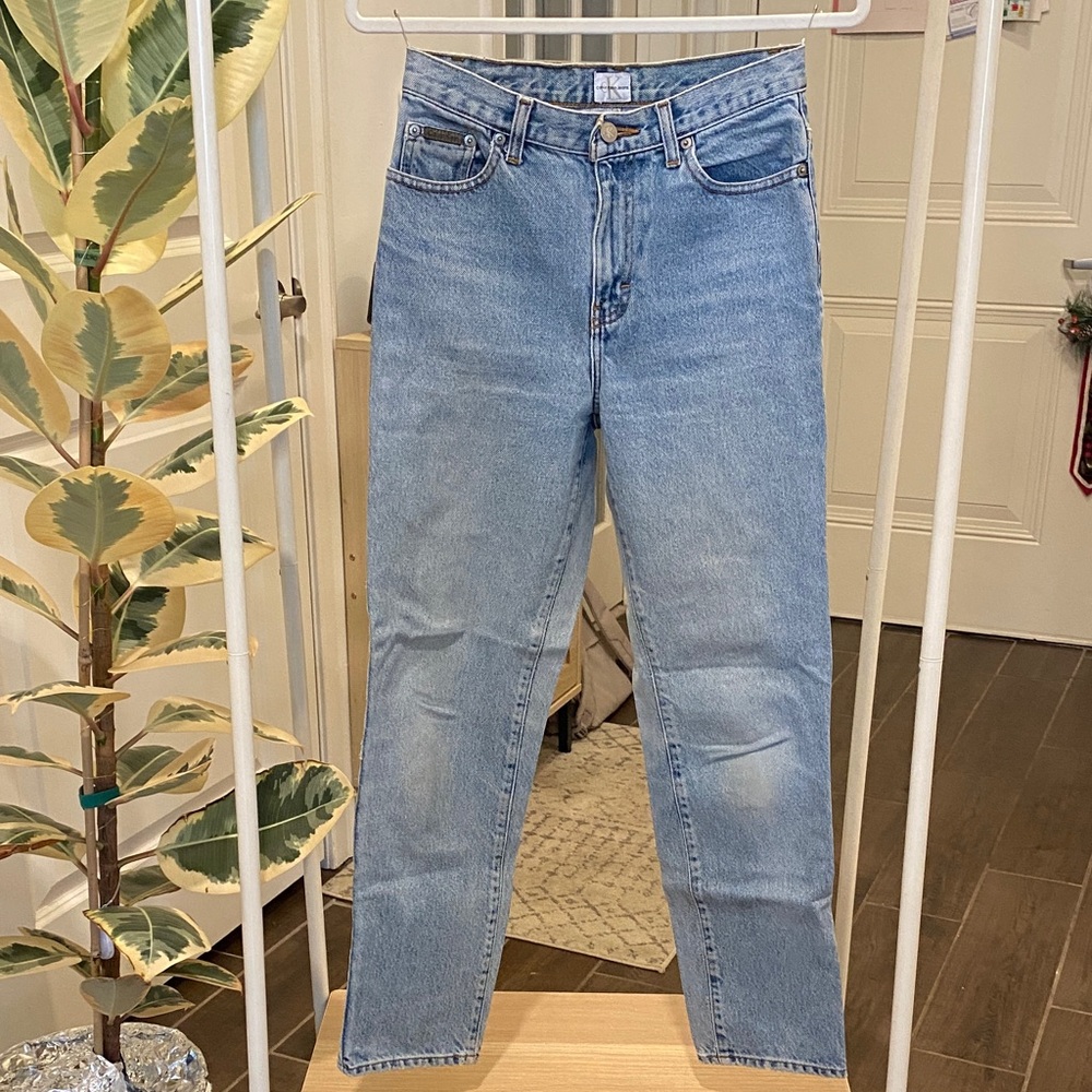 Vintage Calvin Klein Light Wash Straight Leg Jeans